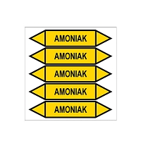 Značení potrubí, amoniak